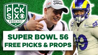 SUPER BOWL 2022 PICKS AGAINST THE SPREAD FOR RAMS VS BENGALS MVP PROPS BEST BETS amp PREDICTIONS [upl. by Anaud]