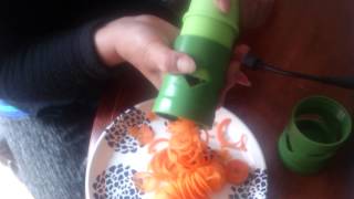 Best Vegetable Spiral Julienne Slicer Spiralizer on eBay Australia [upl. by Lytton404]