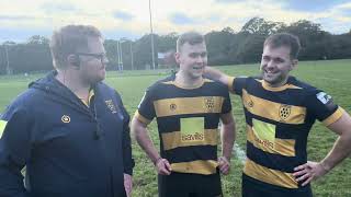 Sevenoaks 1st XV vs Wimbledon RFC  Post Match Interview  Saturday 11th November [upl. by Sioux]