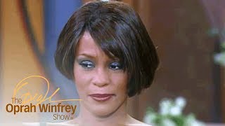 Oprahs Question That Brought Whitney Houston to Tears  The Oprah Winfrey Show  OWN [upl. by Anaujat]