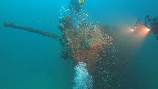 Keshena Shipwreck  Hatteras NC 08282021 [upl. by Garap]