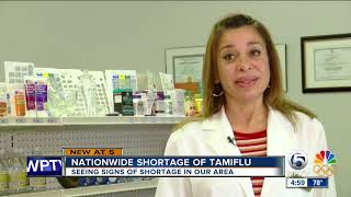 Tamiflu supply short with flu cases spiking at emergency rooms [upl. by Llerraj932]