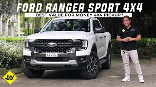 2024 Ford Ranger Sport 4x4 Full Review The Most Affordable 4x4 Automatic Pick up in the Philippines [upl. by Anikram]