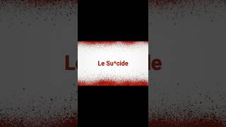 Le sucide  Court Métrage Audio texteoraux texteoral poesie histoire suicidepreventionmonth [upl. by Ainollopa]