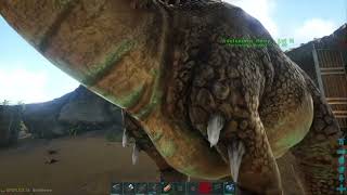 Raising Perry in Ark Evolved Island on playstation [upl. by Herson]