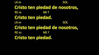 CANTOS PARA MISA  SEÑOR TEN PIEDAD 1  ACORDES Y LETRA [upl. by Enautna]