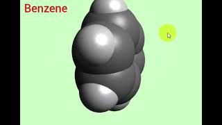 Benzene  Hydrocarbon 3D structure [upl. by Mayes487]