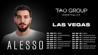 Alesso Las Vegas 2023 Residency Announcement  Tao Group Hospitality [upl. by Kirk]