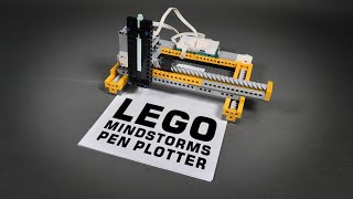 LEGO Mindstorms Pen Plotter [upl. by Grearson]