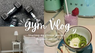 WATCH ME KICK OFF My Fitness JourneyMorning Prep GYM Workout and a PostWorkout Smoothie [upl. by Einafats329]