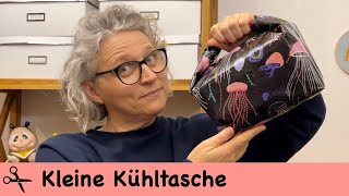 Kleine Kühltasche nähen  kostenloses Schnittmuster [upl. by Utir]