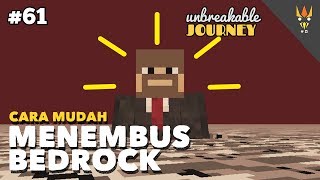 MENEMBUS BEDROCK DEMI FARM BARU  Minecraft Indonesia 61 [upl. by Farlay]