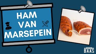 Ham van marsepein maken [upl. by Latton]