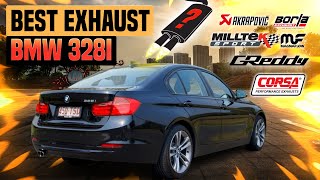 BMW E36 Exhaust Sound 328i M52 🔥 Muffler DeleteEisenmannCustomScorpionStockRemusTurboReview [upl. by Jorin]