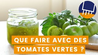 3 Recettes Délicieuses pour Utiliser vos Tomates Vertes Non Mûres [upl. by Aidnama]