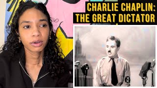 First time watching Charlie Chaplins speech in The Great Dictator [upl. by Ecart]