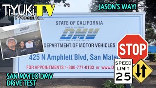 SAN MATEO DMV DRiVE TEST  JASONS WAY [upl. by Rimas987]