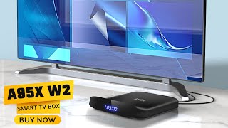 A95X W2 Smart TV Box  Android 11 TV Box [upl. by Avilo]