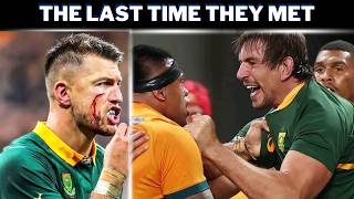 Springboks Vs Wallabies 2023 Rugby Championship Highlights  Last Time They Met [upl. by Baum78]