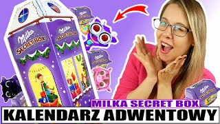 KALENDARZ ADWENTOWY z MILKA SECRET BOX kalendarzadwentowy milka [upl. by Navad]