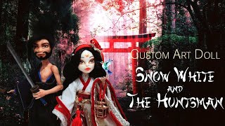 Custom Art Doll REDESIGN Snow White amp The Huntsman [upl. by Anyal843]