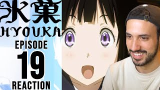 Hyouka Episode 19 Reaction  LUCKY [upl. by Hsinam]