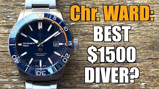 Christopher Ward Trident C60 Elite 1000 Automatic Dive Watch Review  Perth WAtch 331 [upl. by Mathe]