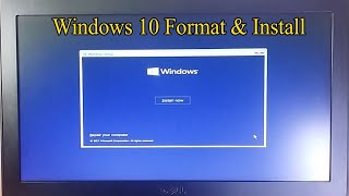 How to Format and install Windows 10 in LaptopPC  BY STRACK ZONE [upl. by Nylrebmik]