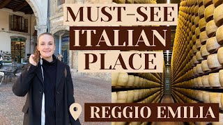 MUSTSEE PLACE IN ITALY 🇮🇹🧀 REGGIO EMILIA VLOG  PARMESAN CHEESE TOUR [upl. by Annej]