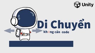 Cách di chuyển nhân vật trong unity đơn giản  Làm game 2D  Làm Game không code [upl. by Pavia]