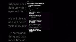 Hidden psychology factssigns that boy is attracted to youmotivational quotesshortslovelifefact [upl. by Raney]