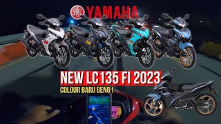 NEW YAMAHA LC135 FI 2023  LCV8 ADA JAJAN BARU GENG🔥 [upl. by Eiryt]