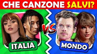 Salva una Canzone Scarta l’Altra  ITALIA vs MONDO  Quiz Infinity [upl. by Consolata]