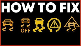 Fastest ways to Fix amp Reset the ESC Electronic Stability Control Light Stays On  ESC light On [upl. by Rehteh]