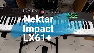 Nektar Impact LX61  Review and Demo  2019 [upl. by Dibb744]