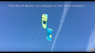 KITE REVIEW Naish Kiteboarding Boxer Part 1Tech Talk [upl. by Cynthea]