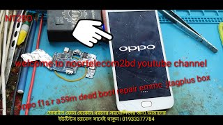 oppo f1s R a59m dead boot repair emmc jtag plus box [upl. by Gabler]