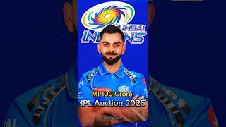 IPL Auction 2025 Most Valuable Players 🚨 viratkohli rohitsharma ipl2025 cricket shorts [upl. by Ecirual588]