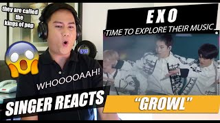 EXO  Growl In Japan  SINGER REACTION [upl. by Yblok446]