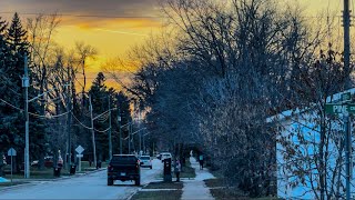 A Typical Evening in  Steinbach CANADA  SHOT ON IPHONE 15 PRO MAX [upl. by Zsa]