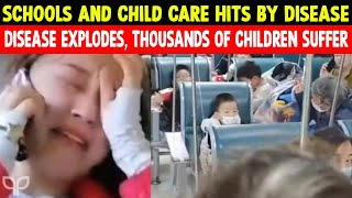 Schools and Child Care Hits by Disease  No Spesific Medicine Thousands Of Children Suffer [upl. by Anoo]