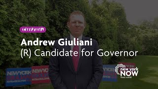 Andrew Giuliani Discusses Gubernatorial Campaign  New York NOW [upl. by Mayworm114]