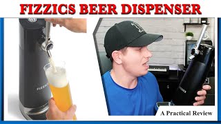 FIZZICS Beer Dispenser Blind Taste Test The Best Beer You Will Ever Pour From Home [upl. by Sterrett]