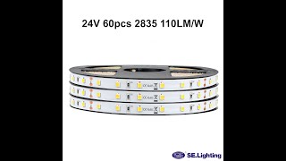 LED Strip Light 2835 60LEDs 110LMW 1224V [upl. by Maye]