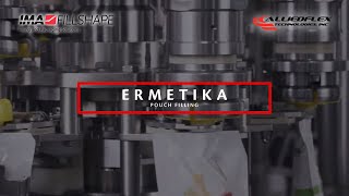 IMA FILLSHAPE Ermetika  Filling through the Spout Rotary Filling Machine [upl. by Olbap]