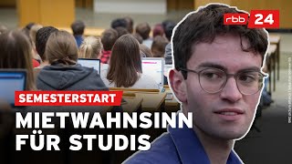 Wohnungsnot So schwierig ist die WGSuche für Studierende [upl. by Anelrihs]