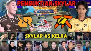 SKYLAR LEBIH DARI KELRA REAKSI STREAMER RRQ HOSHI VS FNATIC ONIC PH ESL SNAPDRAGON PRO SERIES [upl. by Einhapets155]