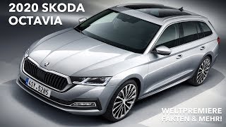 2020 Skoda Octavia Combi  Limousine Weltpremiere  Fakten  die etwas andere Sitzprobe  News [upl. by Nena528]