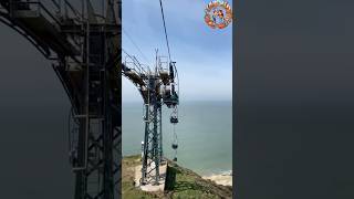 Chairlift Views of The Needles and Isle of Wight Coast shorts isleofwight chairlift views short [upl. by Avigdor388]