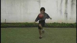 Young Soccer Juggler for Nike Video Chain [upl. by Ergener459]